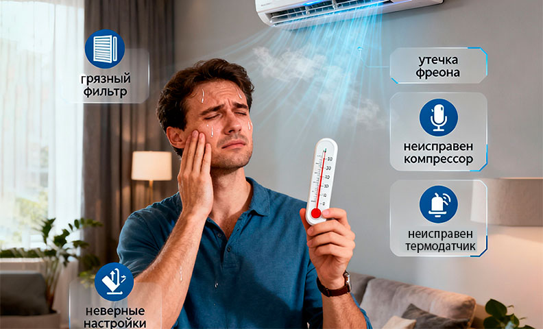 Холодильник плохо охлаждает